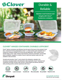 Clover Hinged Catalog cover