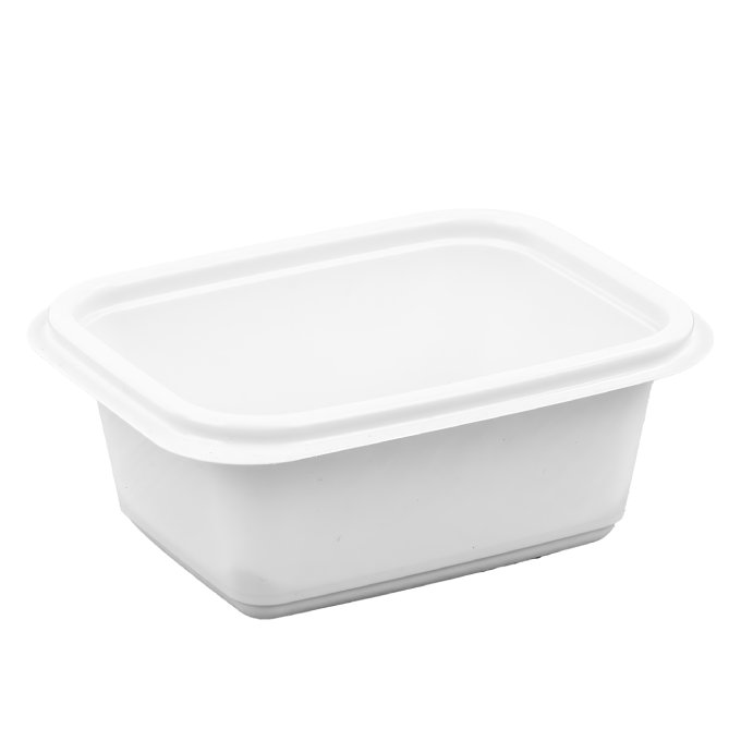 Stone 16 oz. Rectangle Container