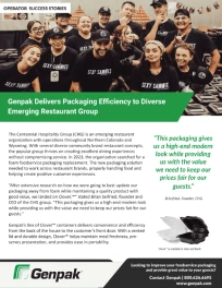 Preview image of article on Genpak delivering packaging efficiency to diverse emerging restaurant group